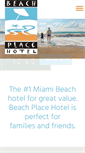 Mobile Screenshot of beachplacemiami.com